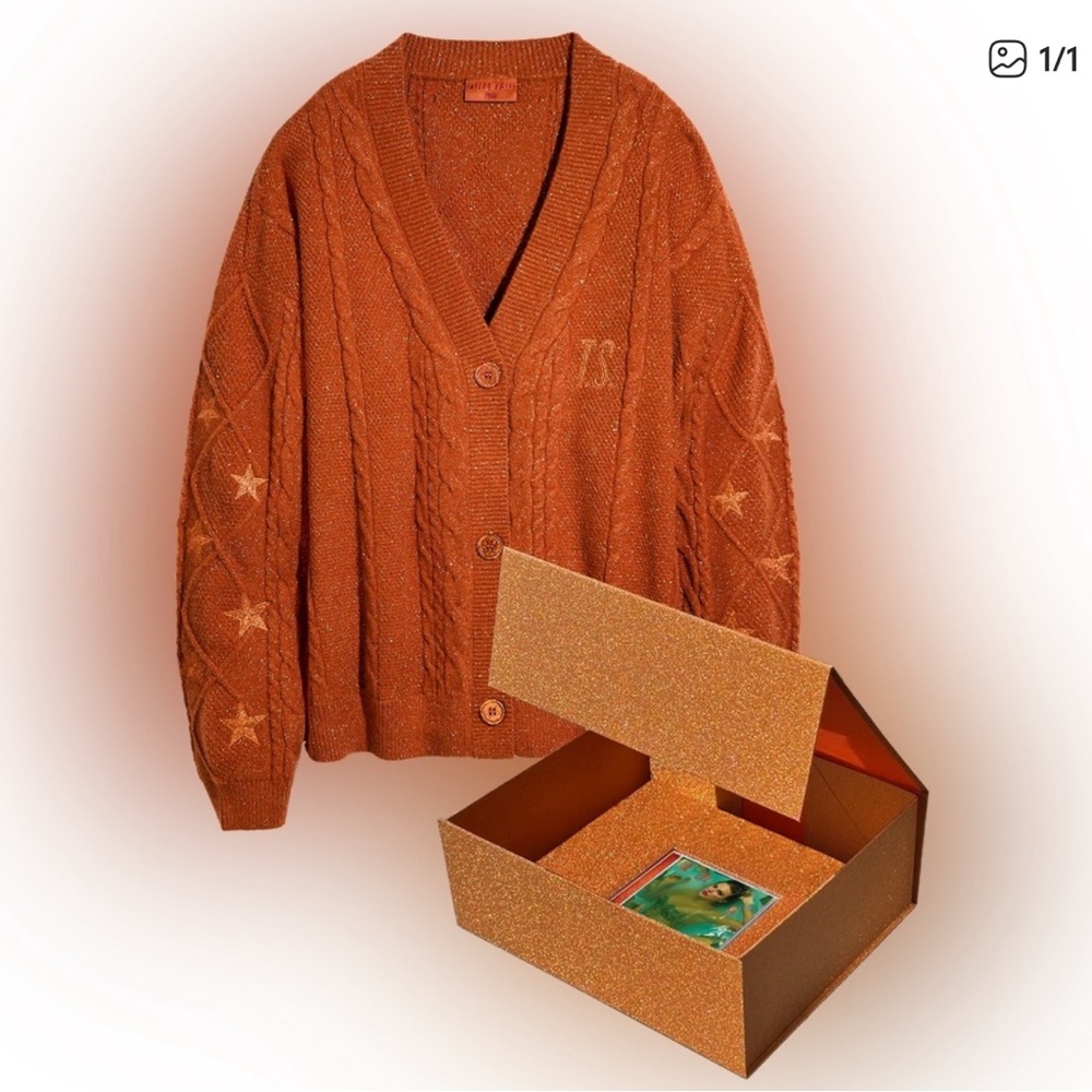 NIB Taylor Swift Life of a Showgirl Cardigan size XS-S